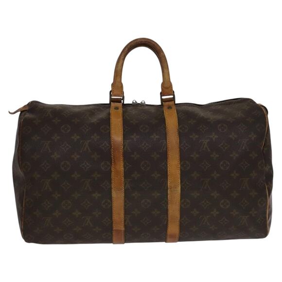 LOUIS VUITTON Monogram Keepall 50 Boston Bag M41426 - Picture 2 of 16